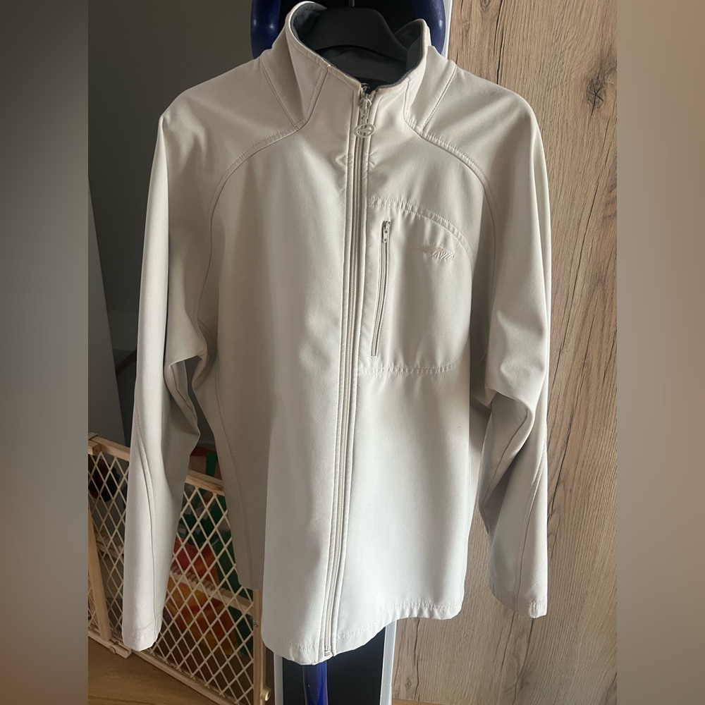 Avia Beige Zip-Up Jacket